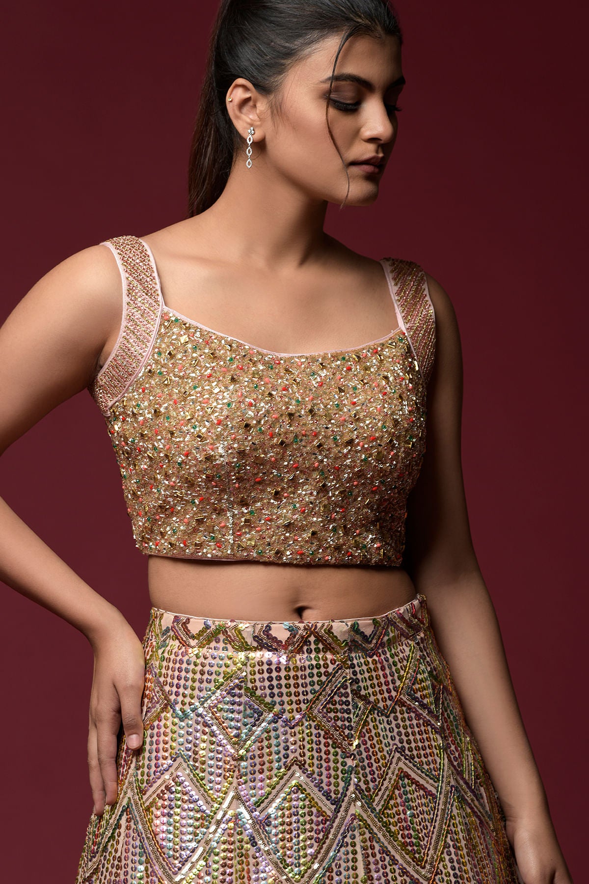 Caelia Black Gold ring